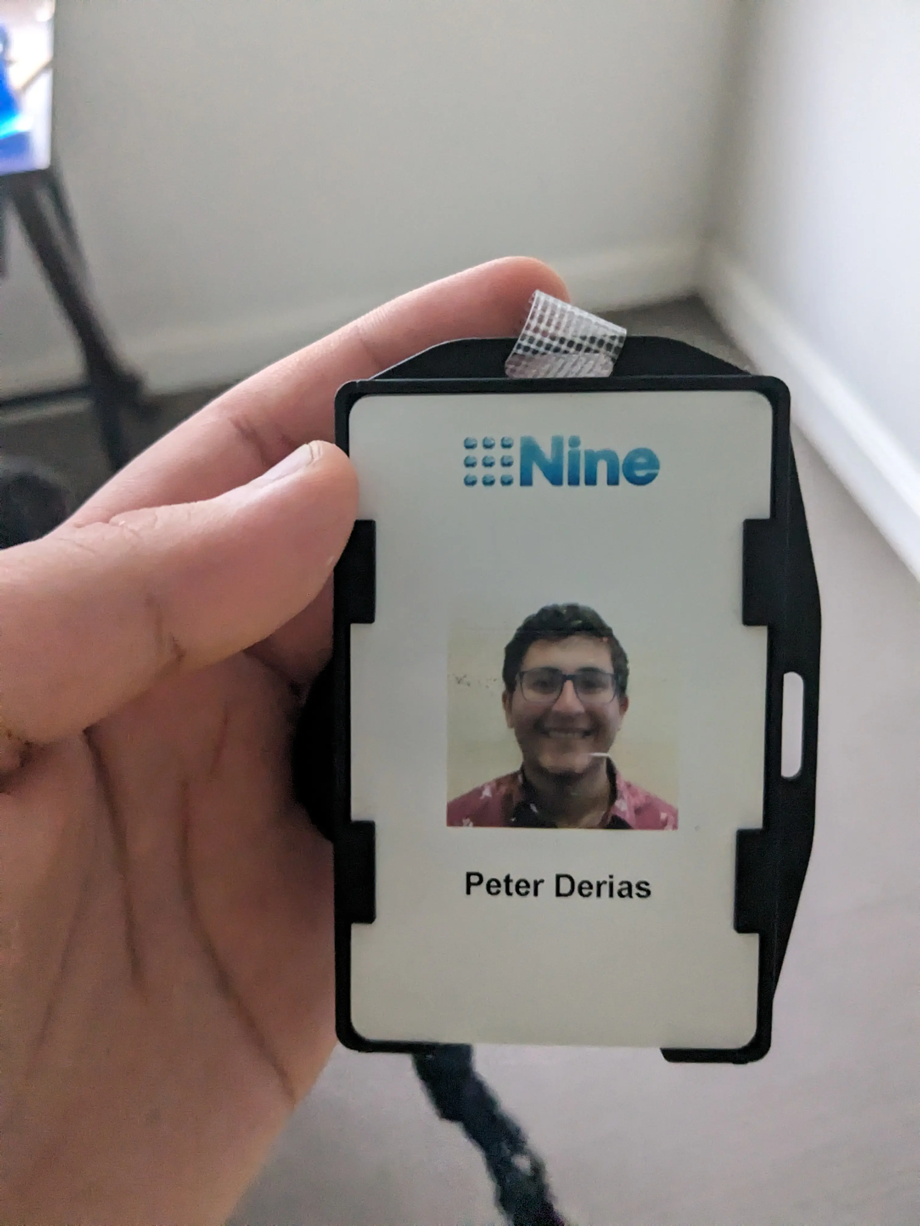 Peter's Nine Badge